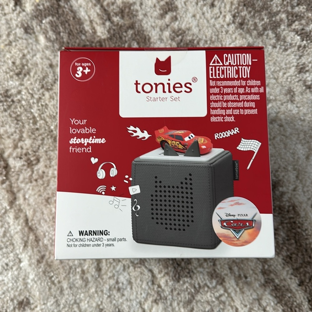 🚘🚗NWT TONIES STARTER BOX-Disney cars🚗🚘
